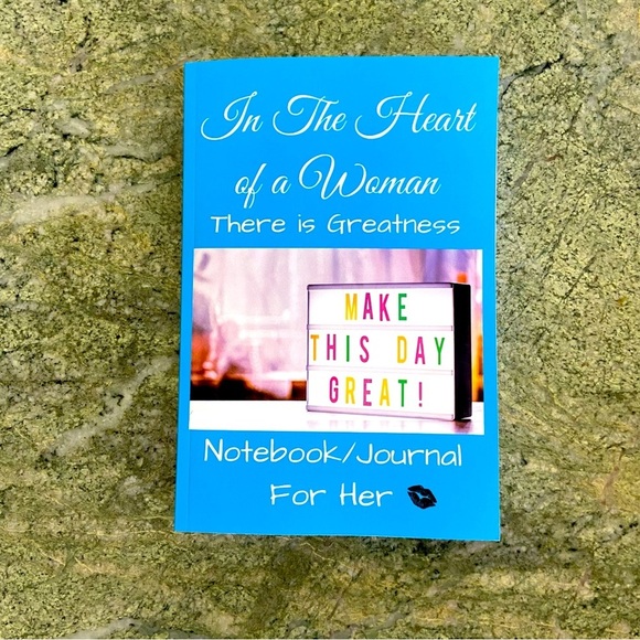 Notebook | Journals for Her. “In The Heart of a Woman There is Greatness” - Picture 2 of 5